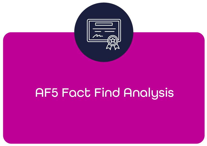 AF5 Fact Find Analysis Course