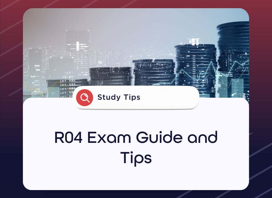R04 Exam guide and useful information