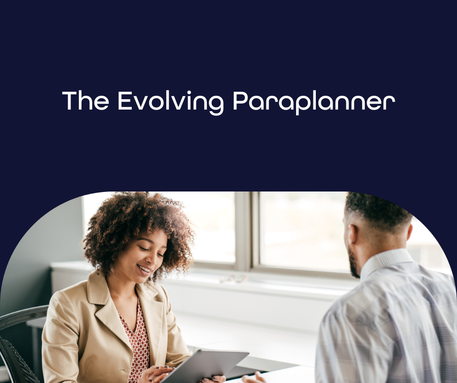 The Evolving Paraplanner