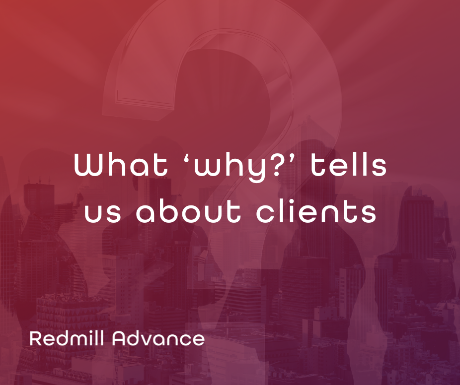 What why tells us about clients
