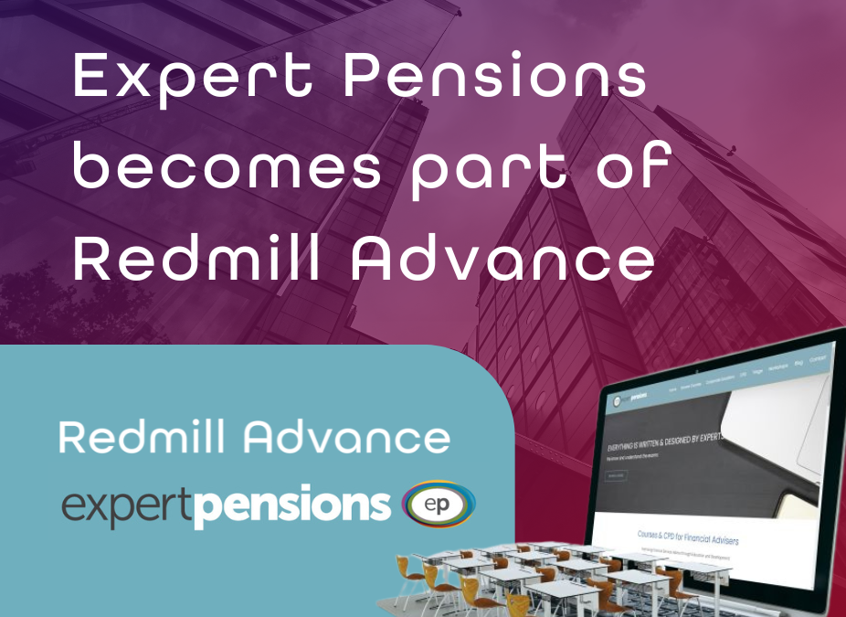 Expert Pensions becomes part of Redmill Advance