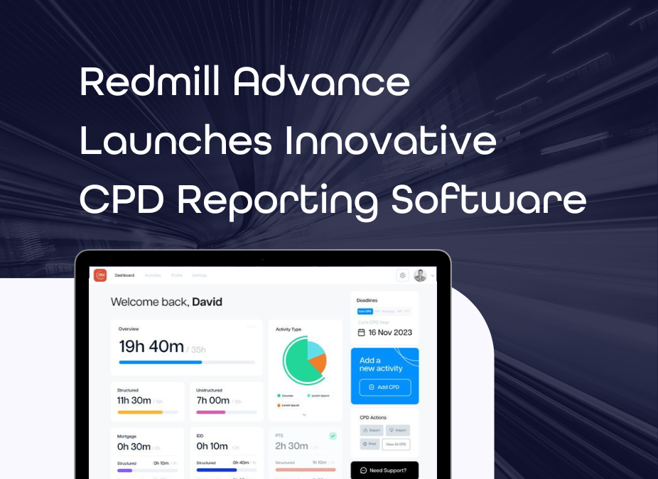 Redmill Advance Launches Innovative CPD Reporting Software