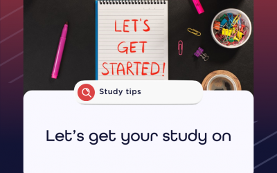 Let’s get your study on