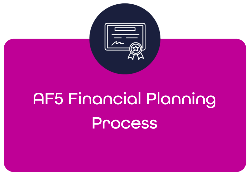 AF5 Financial Planning Process Course