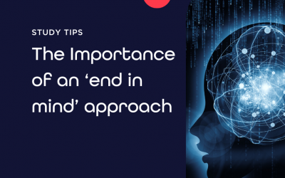 CII Exam Study – The Importance of an ‘end in mind’ approach 